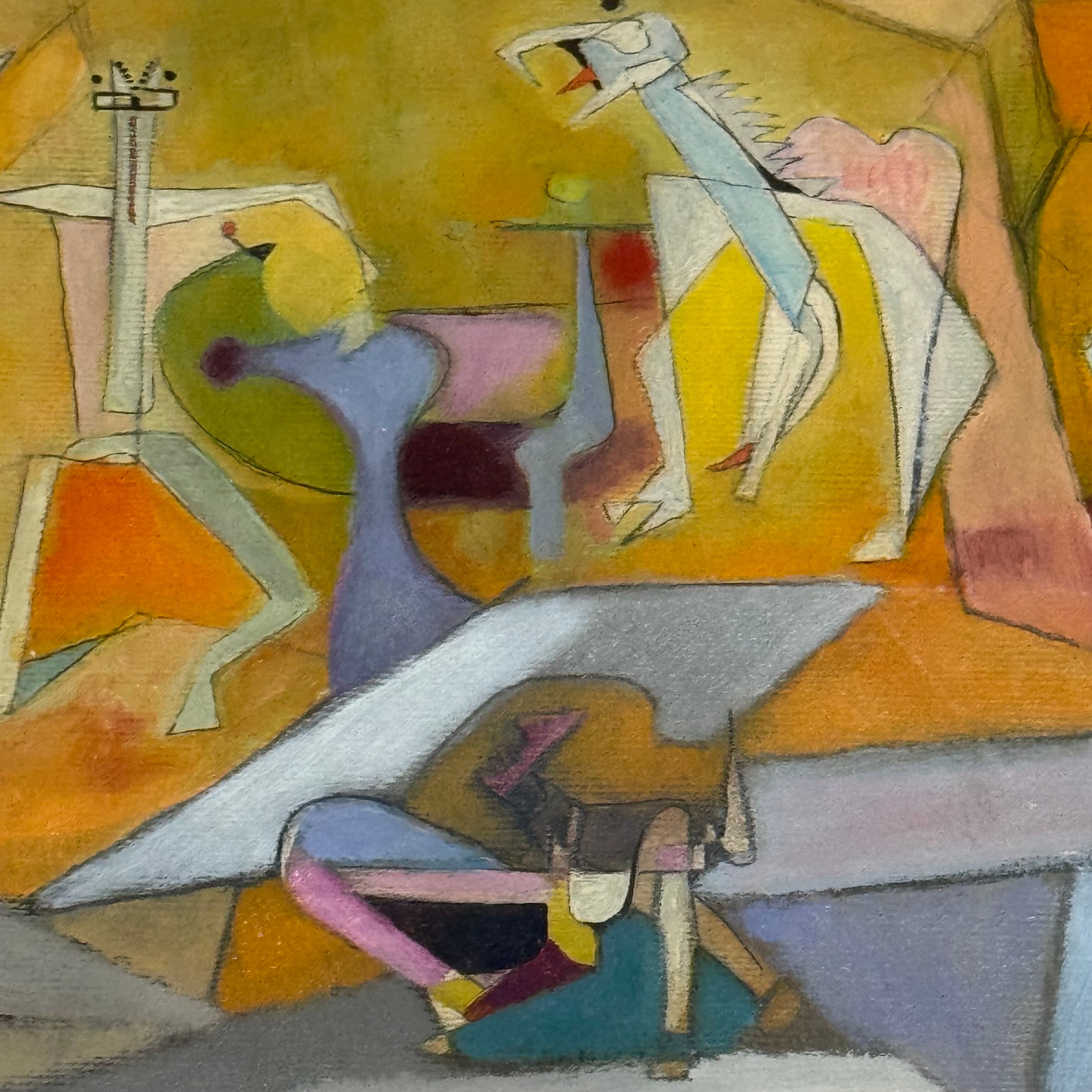 Eugene Arcieri : mid-century surrealist abstract in colors