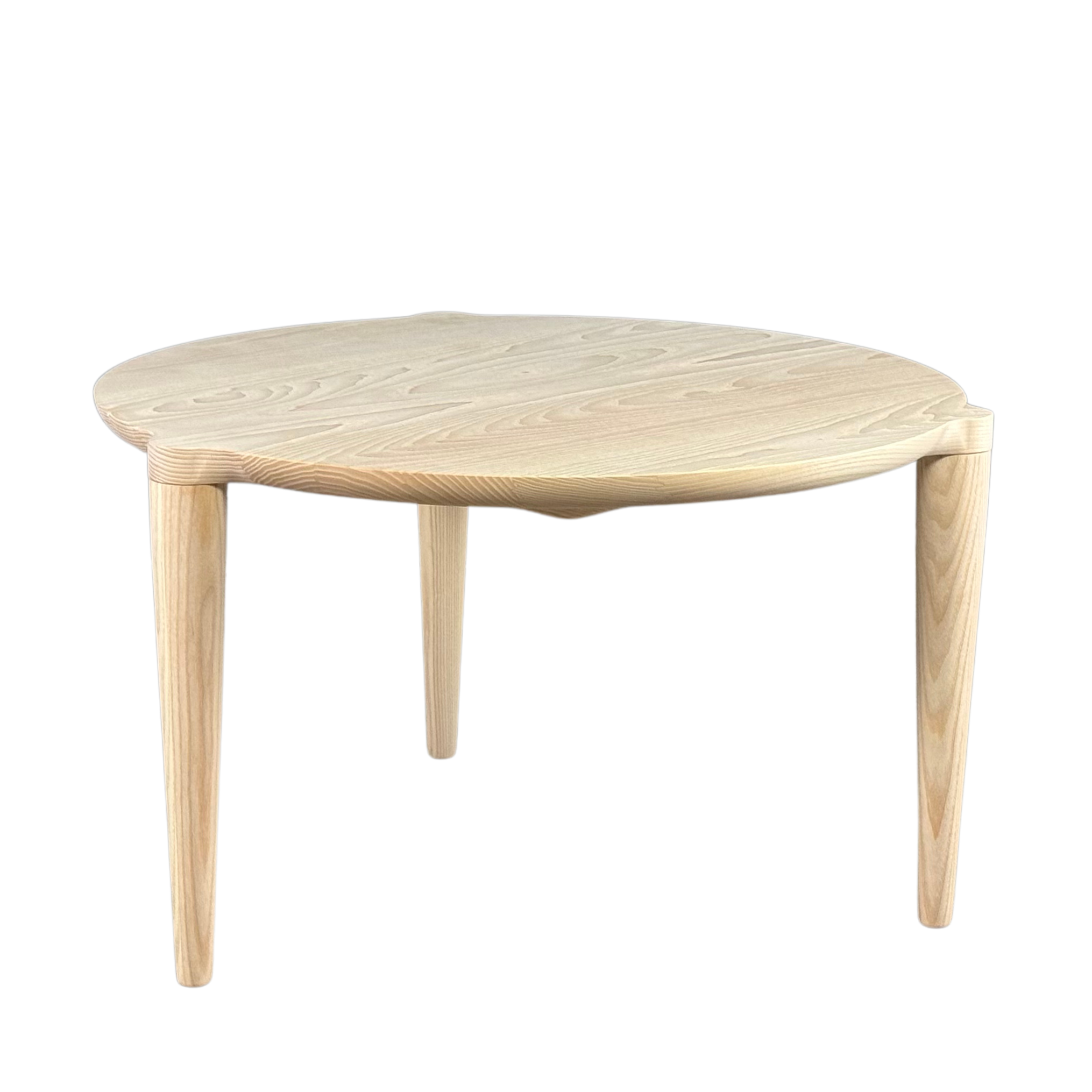 Nissen & Gehl : circular Orbit coffee table in ashwood, Model AK520