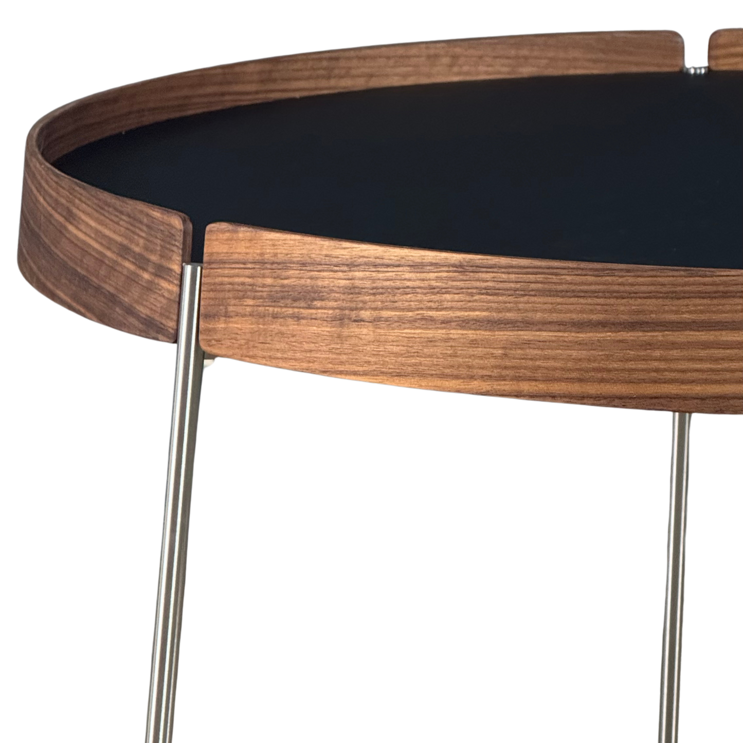 Nissen & Gehl : Model AK710 reversible 20" walnut "Turn Table" for Naver