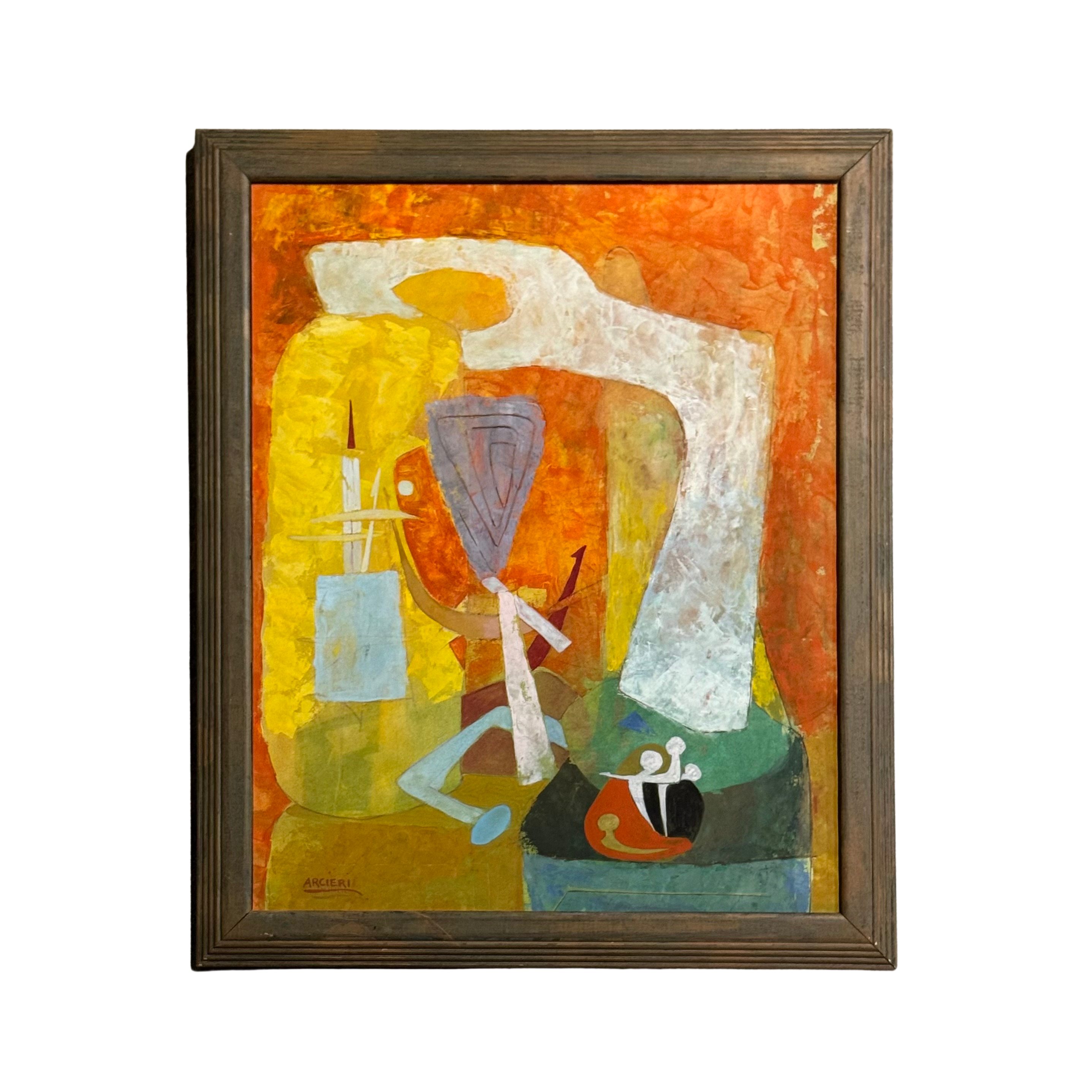 Eugene Arcieri : mid-century surrealist abstract in colors