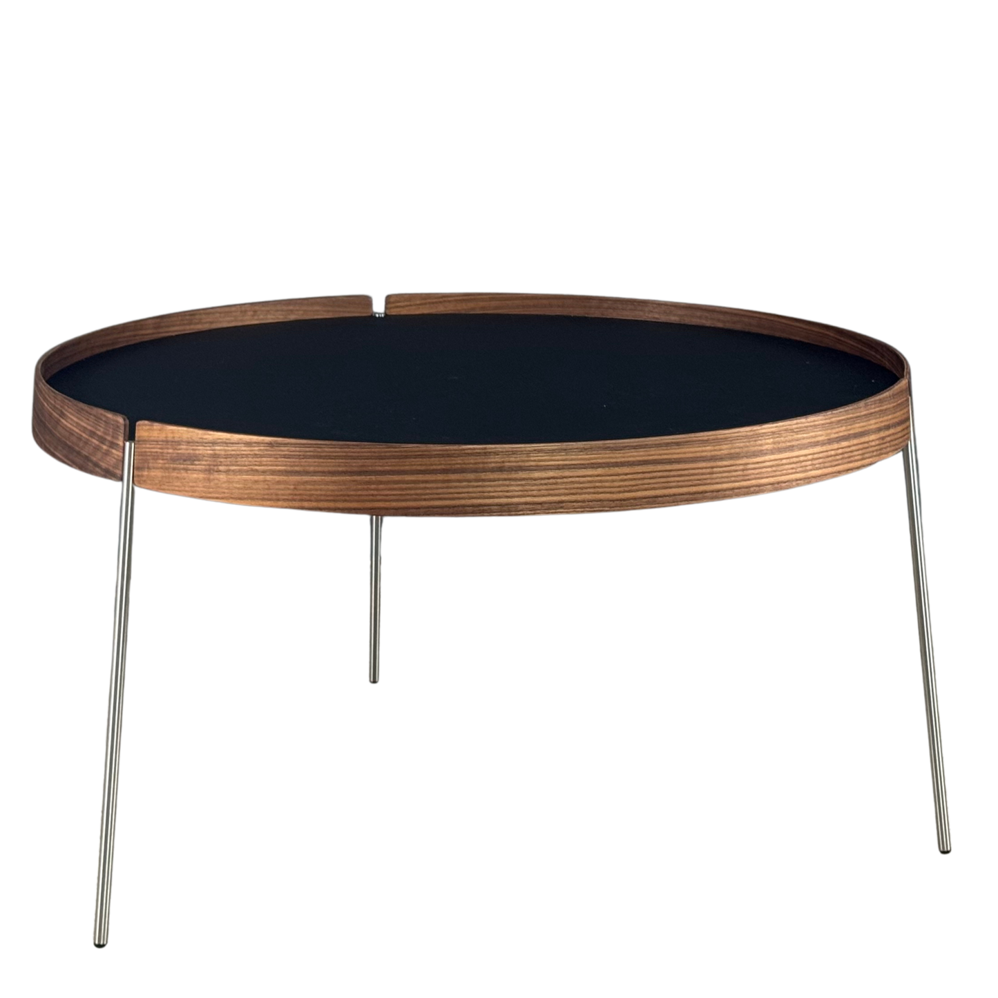 Nissen & Gehl : Model AK710 reversible 20" walnut "Turn Table" for Naver