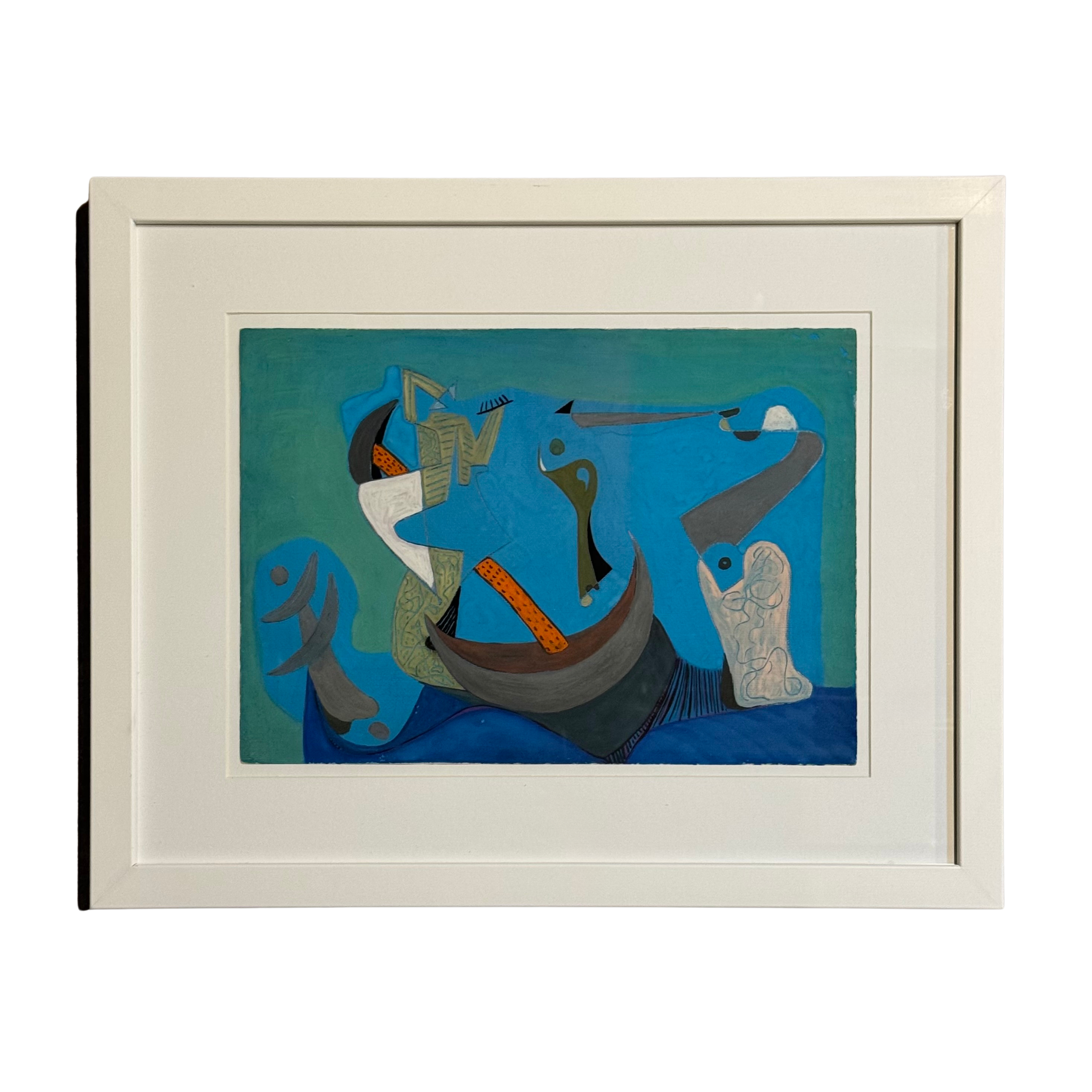 Eugene Arcieri : mid-century surrealist abstract in colors