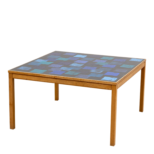 1965 David Rosén : "Triva" coffee table w/Algot Törneman top