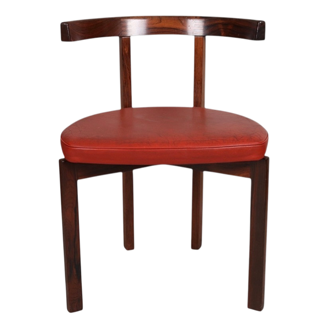 1960s Danish : Ole Gjerløv-Knudsen and Torben Lind rosewood dining set