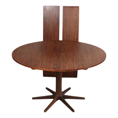 1960s Danish : Ole Gjerløv-Knudsen and Torben Lind rosewood dining set