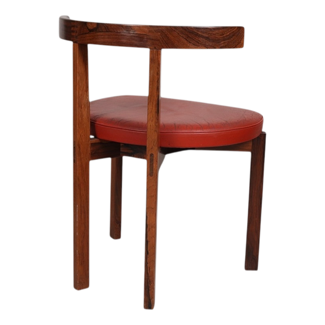 1960s Danish : Ole Gjerløv-Knudsen and Torben Lind rosewood dining set