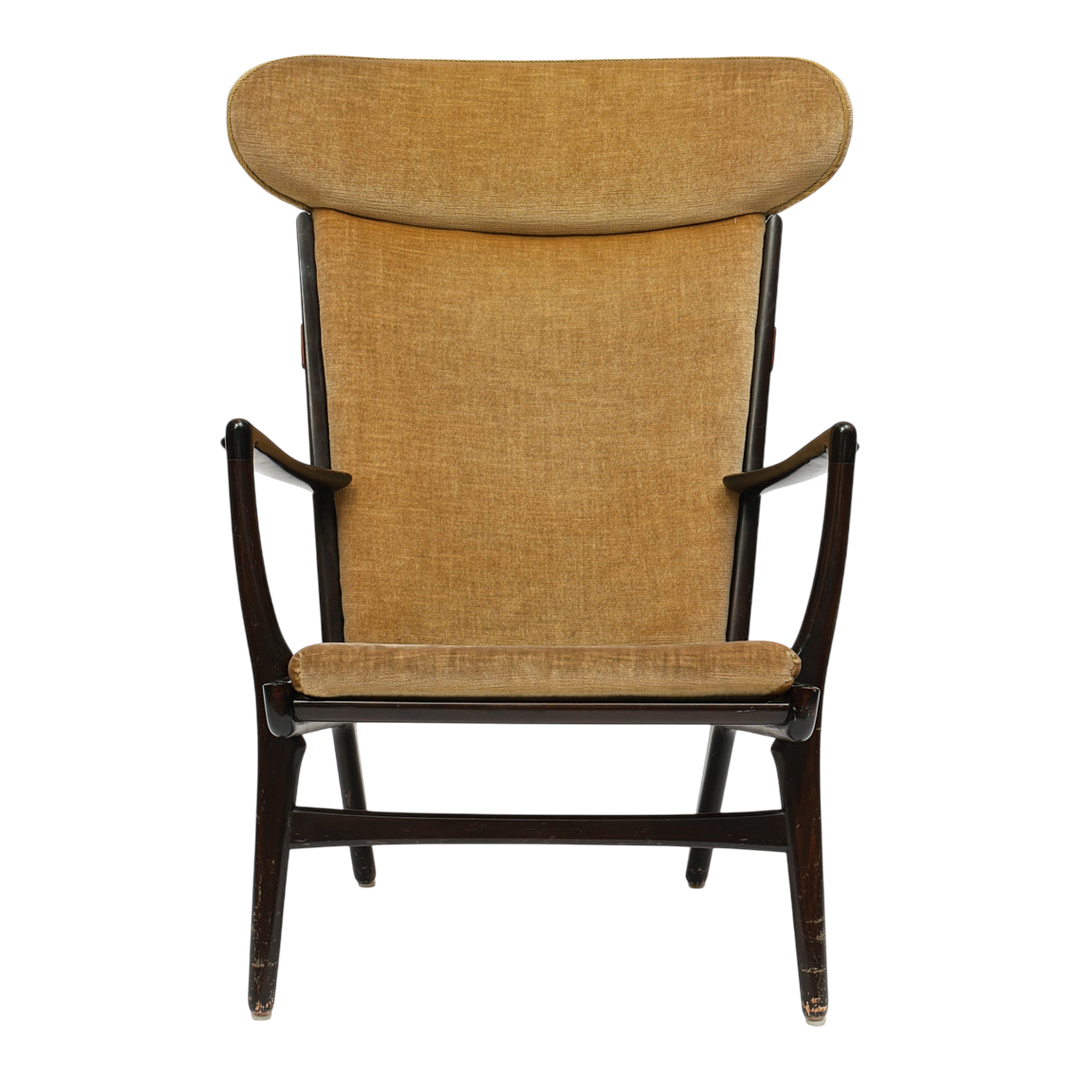 1953 Hans J Wegner : Model AP15 high-back easy chair, Denmark