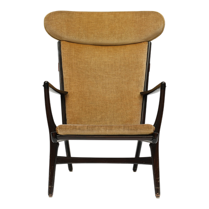 1953 Hans J Wegner : Model AP15 high-back easy chair, Denmark