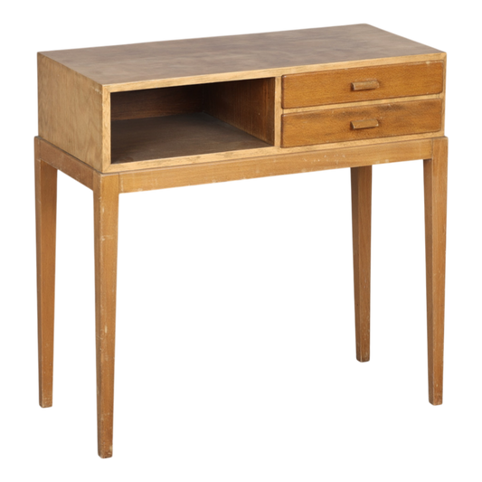1960s Fritz Hansen : beechwood entrance table, Denmark