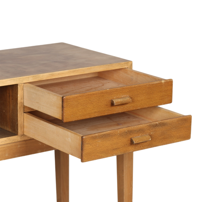 1960s Fritz Hansen : beechwood entrance table, Denmark