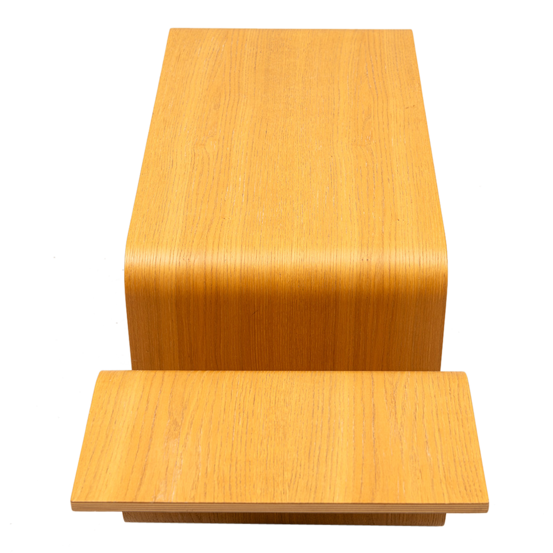 2004 Jonas Ihreborn : bent play "Satellite" coffee table for Swedese