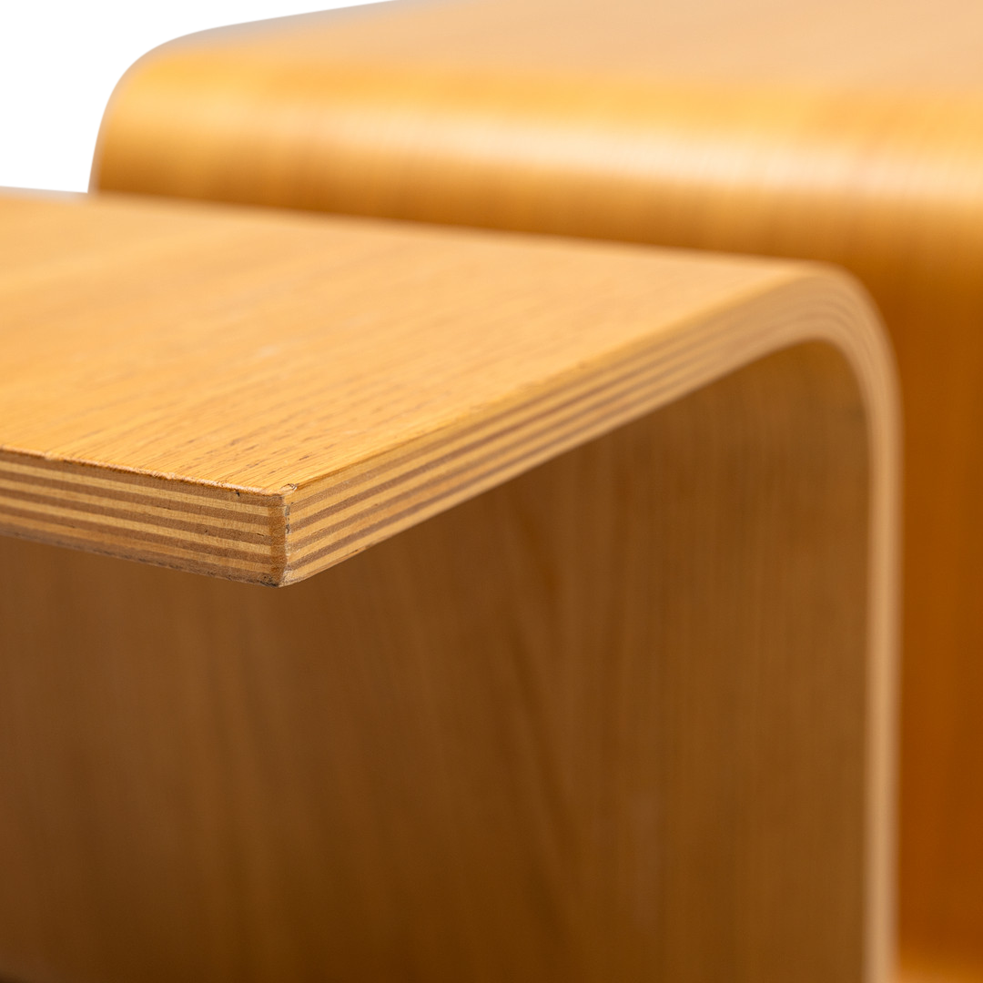 2004 Jonas Ihreborn : bent play "Satellite" coffee table for Swedese