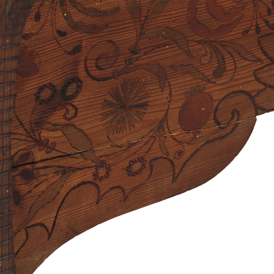 c1900 Danish : rural craftsman Art Nouveau flower stand