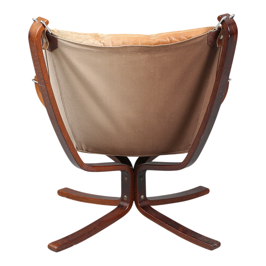 1970s Sigurd Ressell : light leather 