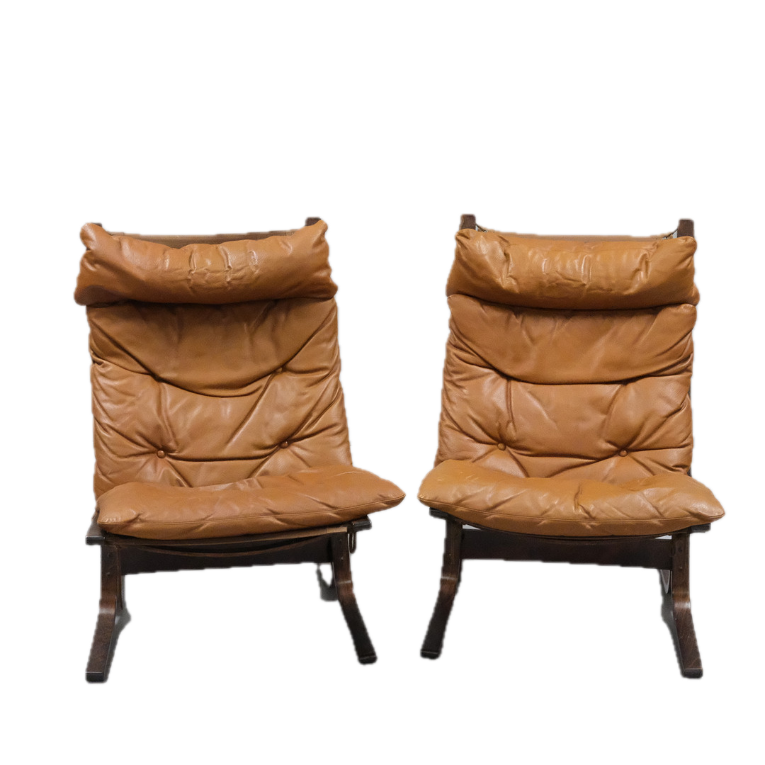 1965 Ingmar Relling : brown leather 