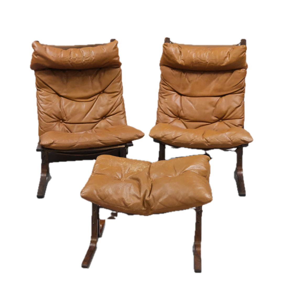 1965 Ingmar Relling : brown leather 