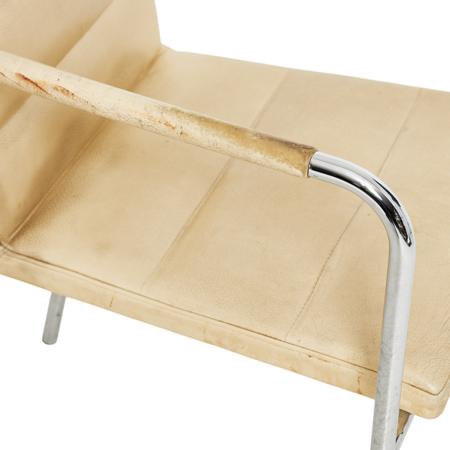 1997 Gunilla Allard : set four "Cinema" sport chairs in blond leather