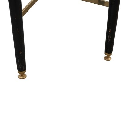 1958 British G-Plan : "Liberanza" desk in mahogany & brass