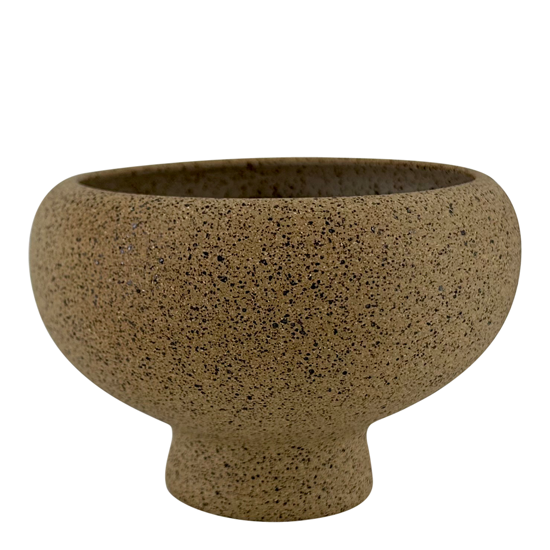 Rondell Meeks : Speckled Stoneware vase