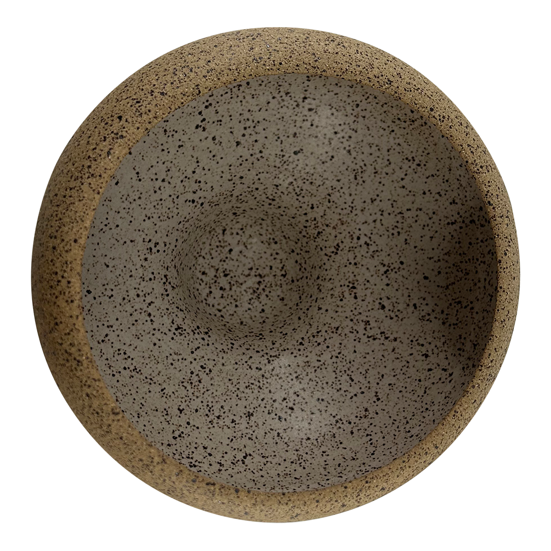 Rondell Meeks : Speckled Stoneware vase