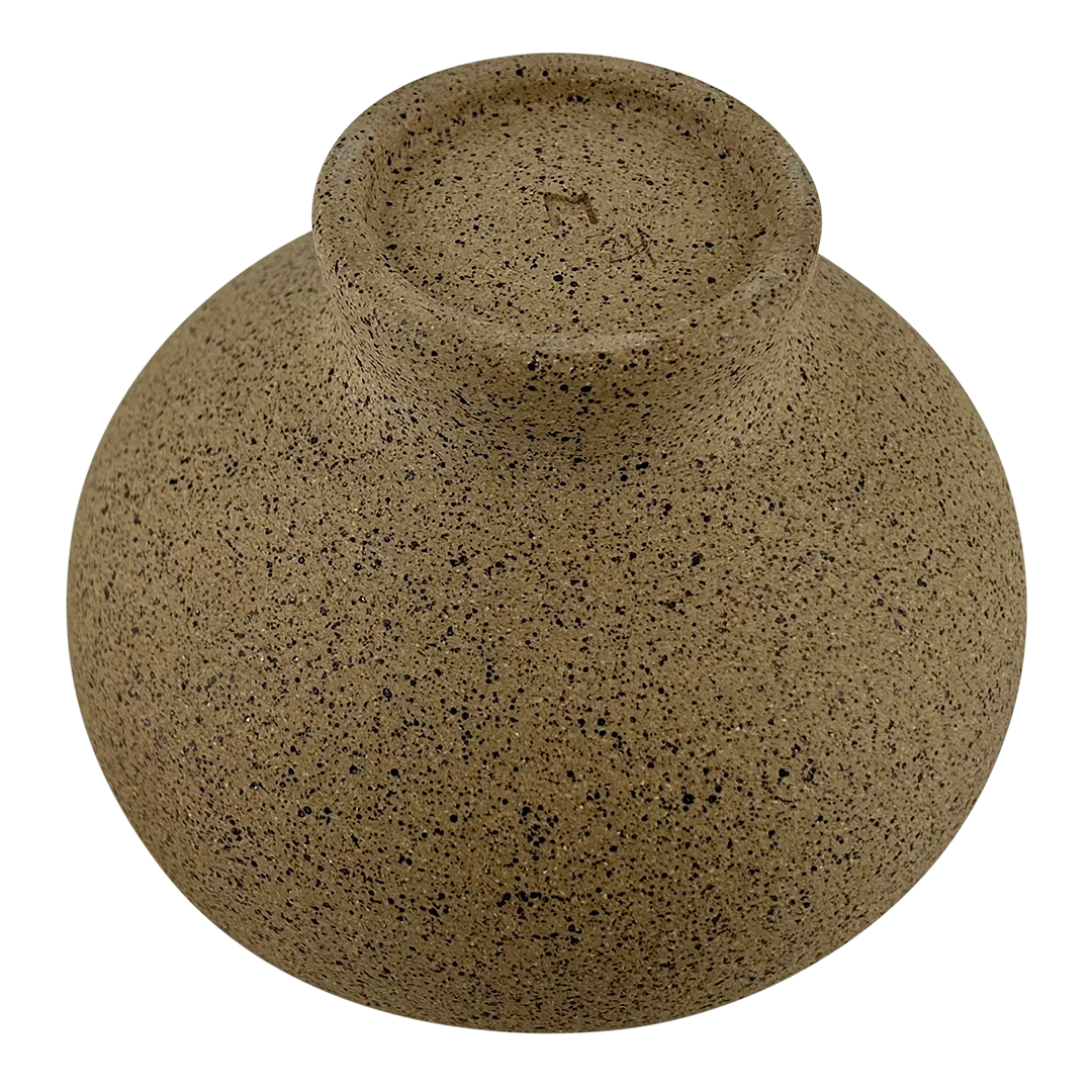 Rondell Meeks : Speckled Stoneware vase