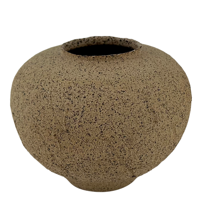 Rondell Meeks : Speckled Stoneware vase