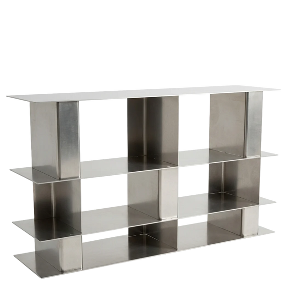 studio MOTO : STACK modular aluminum shelf, Model 087, Ghent