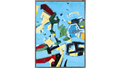 Anders Nyborg, abstract acrylic, dated 1999