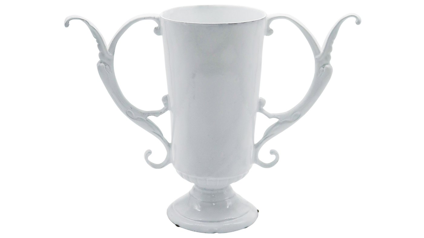 Large Casper vase w/handles, Astier de Villatte