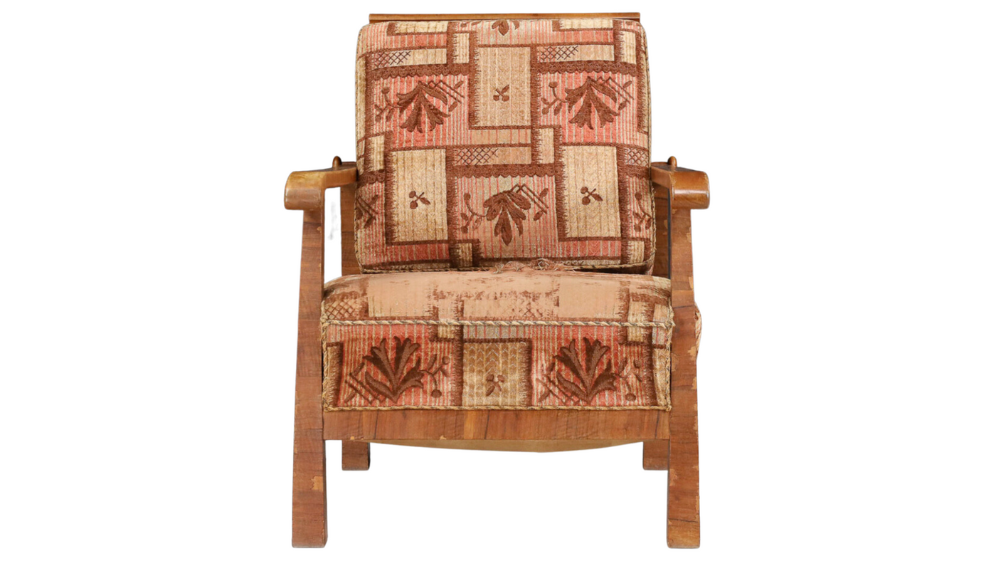 Mid-Century Czech adjustable armchair