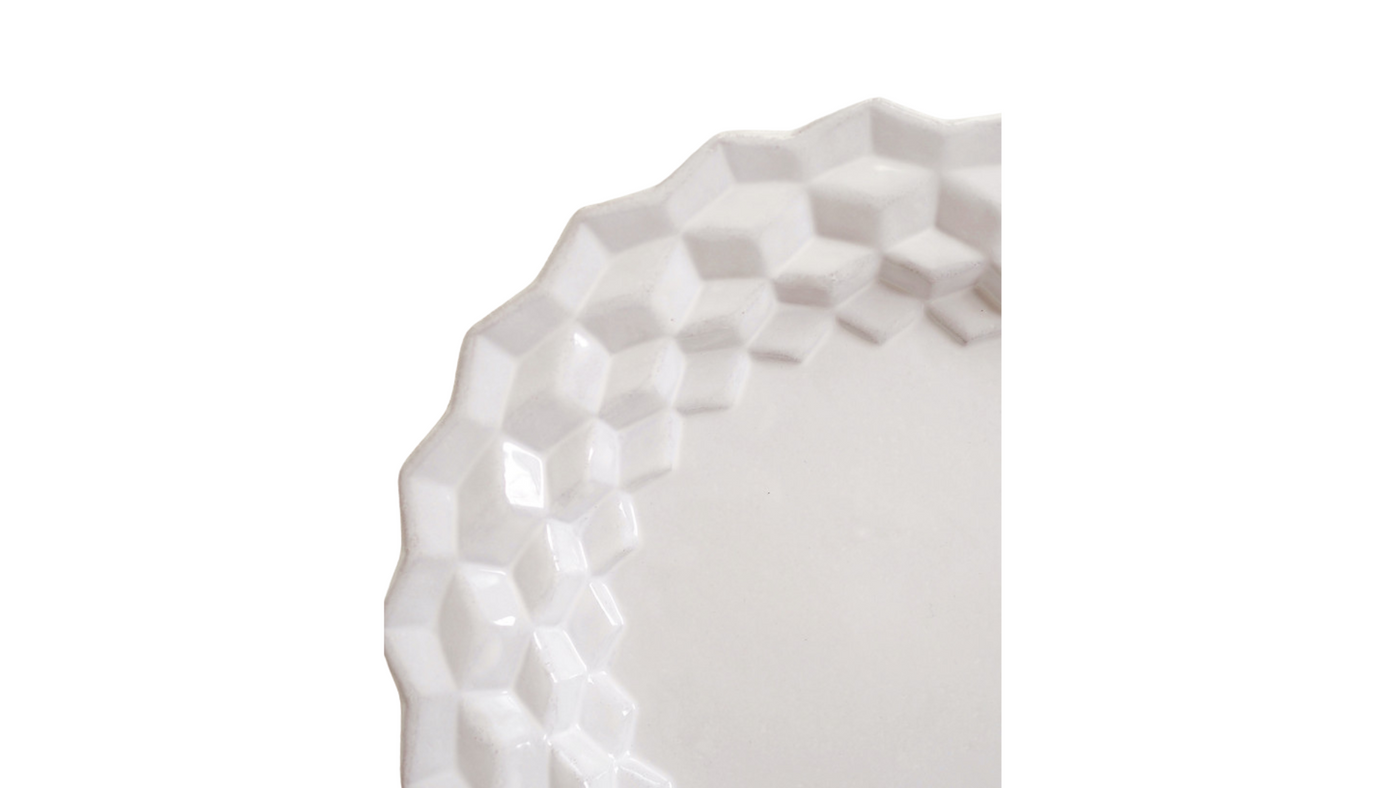 Cube Soup Plate, Astier de Villatte
