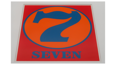 Robert Indiana "Seven" Serigraph