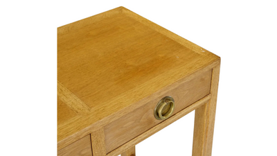 Edward Wormley 1950s unstained mahogany console