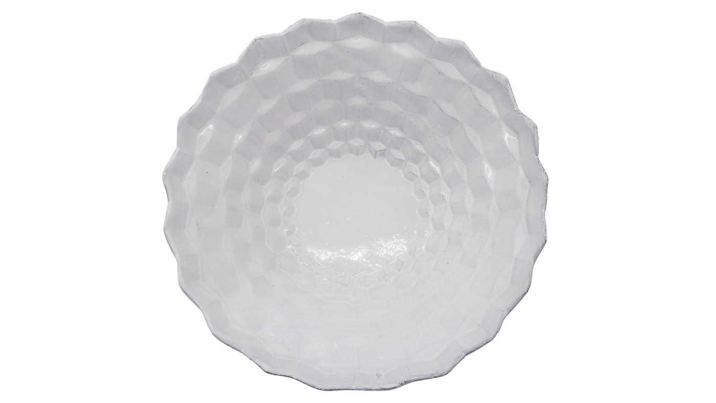 Round Cube Salad Bowl, Astier de Villatte