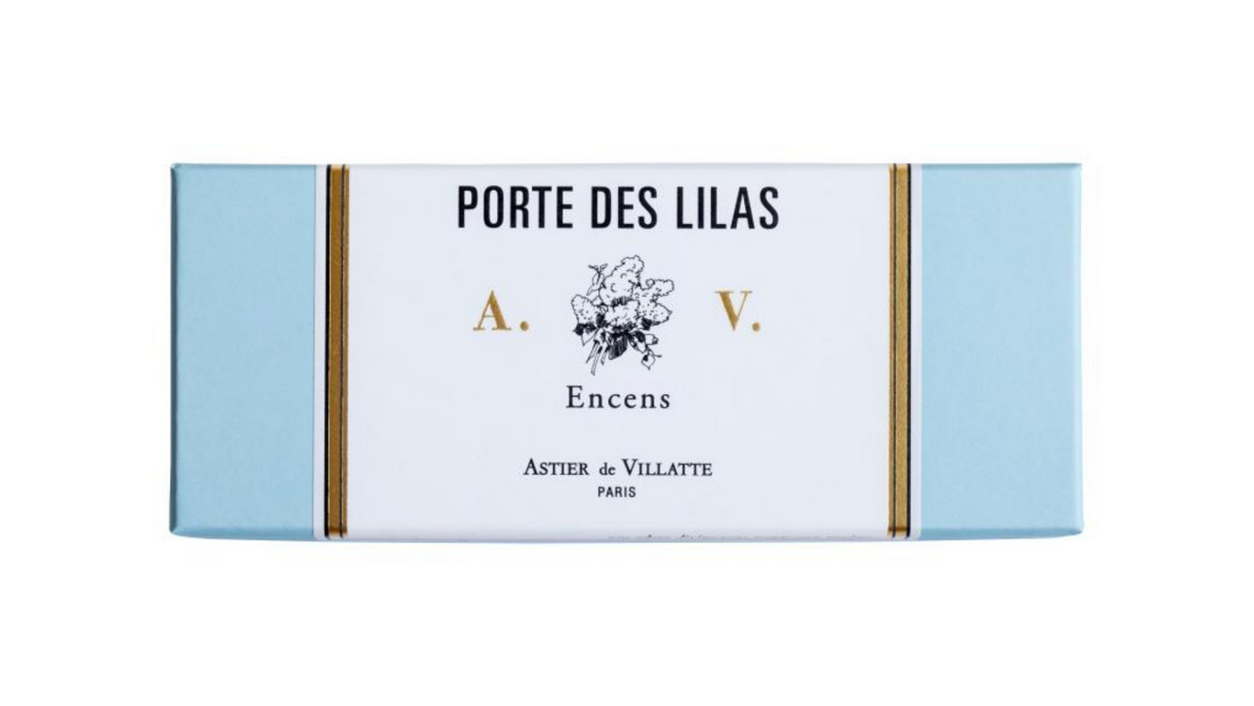 Porte des Lilas, Astier de Villatte Incense, box