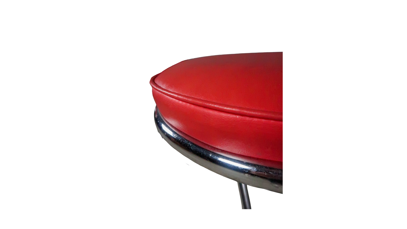 1950s Gilbert Rohde low "Z" stool, for Troy Sunshade